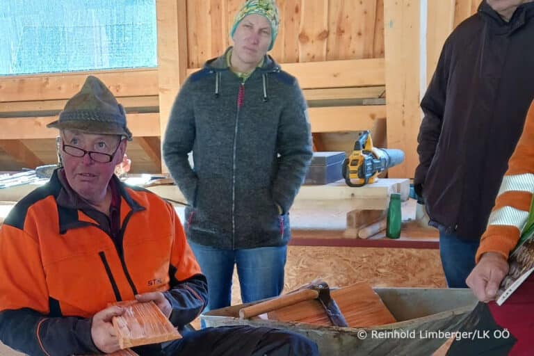 Lärchenschindeln und Brunntröge