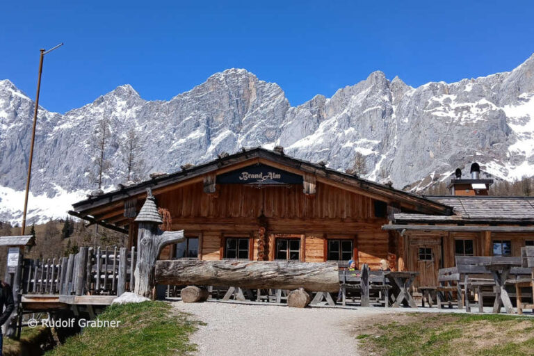 Bild von der Almhütte